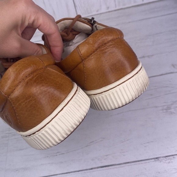 Born Brown Leather Sneakers in Womens Size 10 - Picture 6 of 9